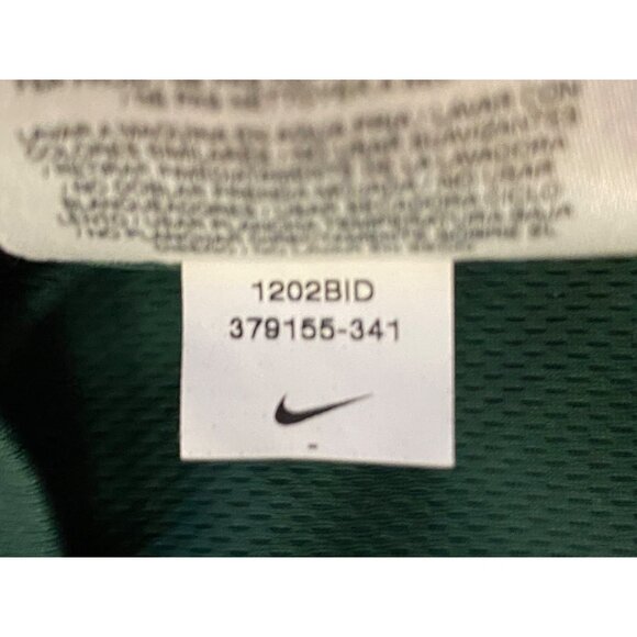 Nike Athletic Shirt Mens XL Used Green Dri-Fit 379155-347 *Couple Snags - Picture 7 of 16